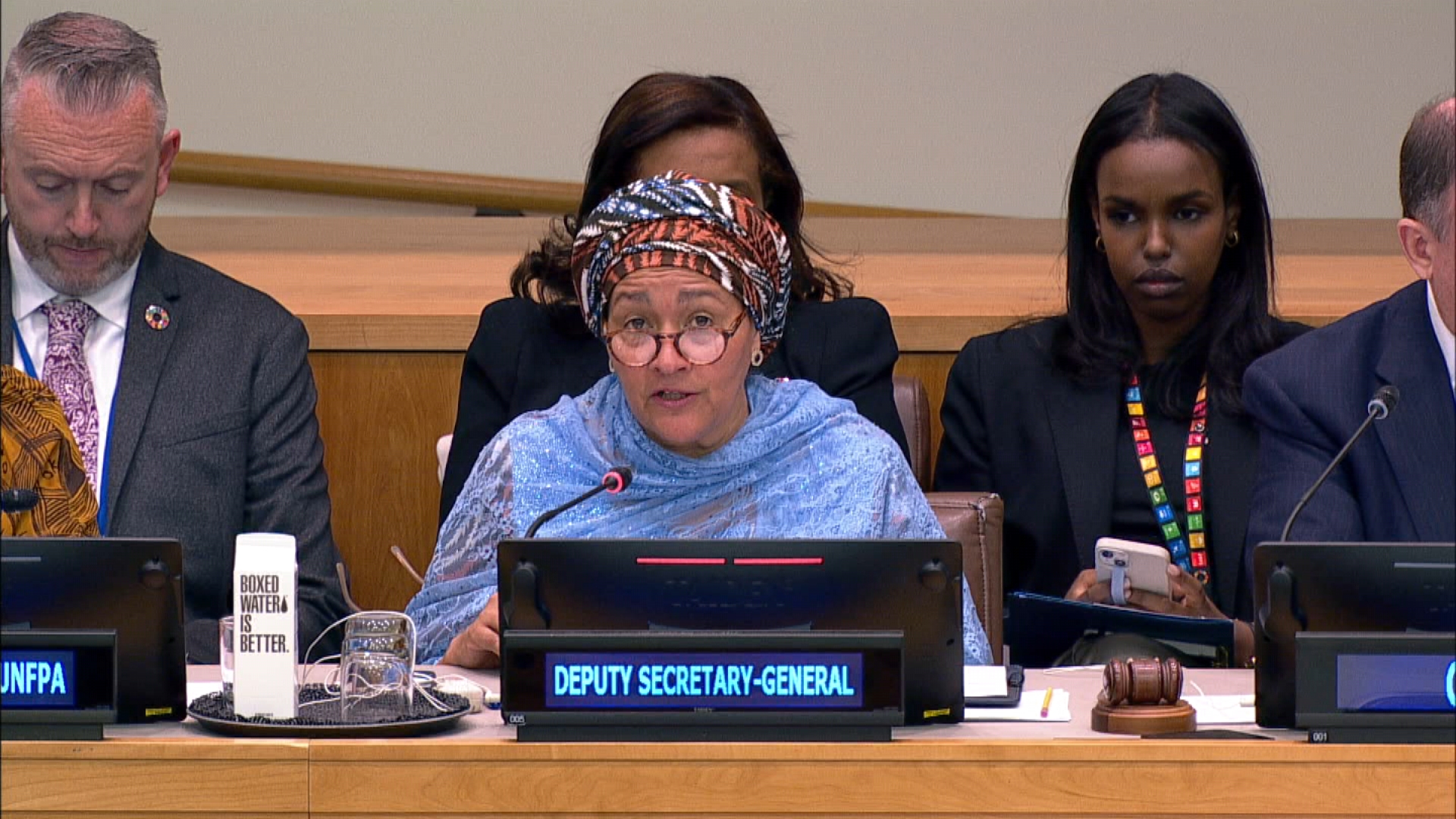 UN / OPENING COMMISSION POPULATION DEVELOPMENT 