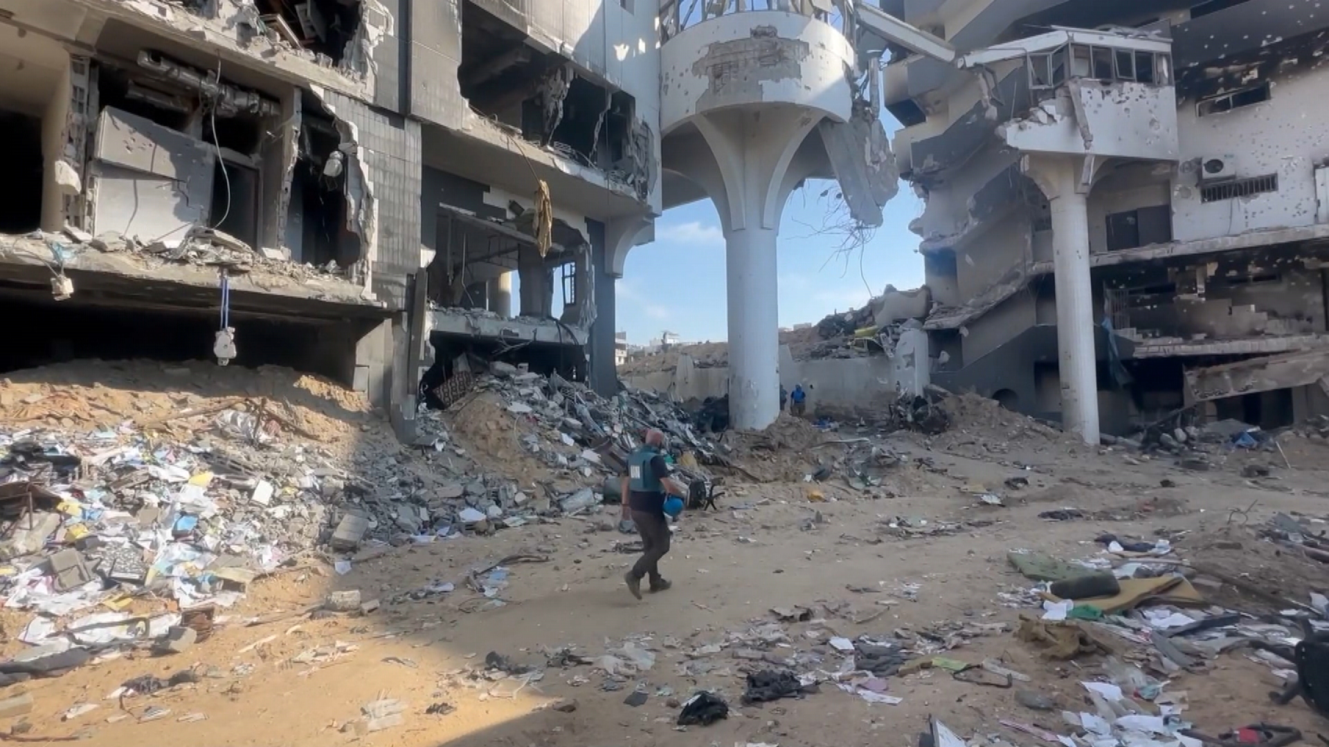 GENEVA / GAZA HOSPITAL DESTRUCTIONS