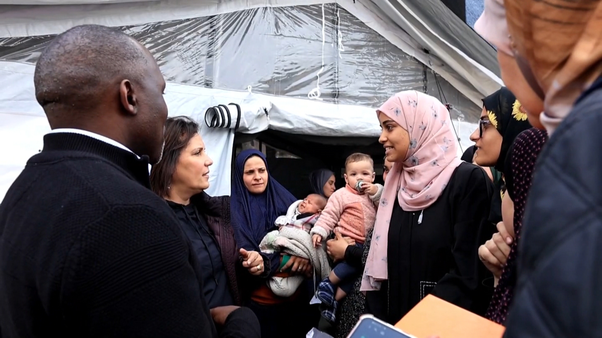 UNFPA / GAZA AL-AWDA HOSPITAL VISIT 