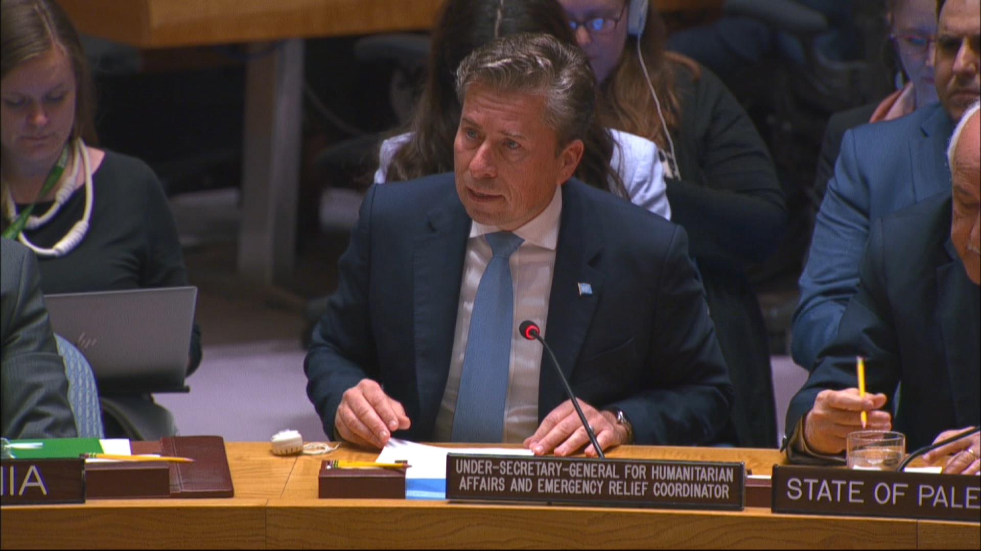 UN / GAZA PALESTINE ISRAEL