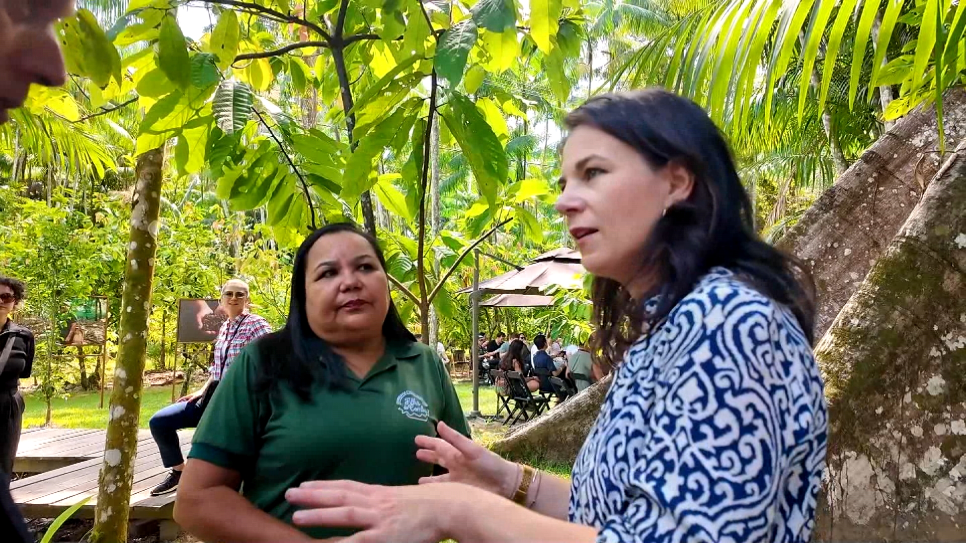 ILHA DO COMBU / COP30 BAERBOCK VISIT 
