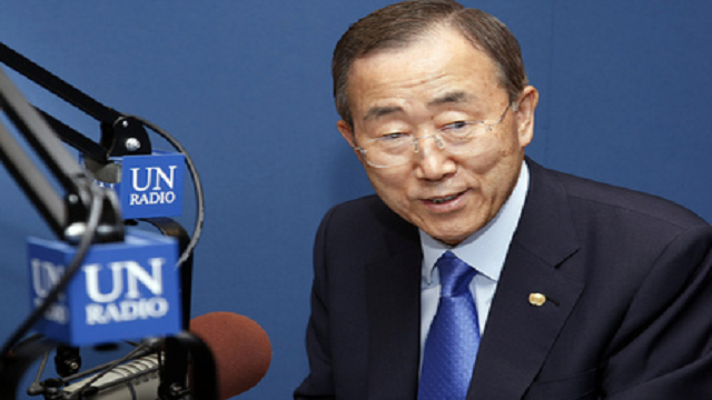 Secretary-General Ban Ki-moon's message to the Central African Republic